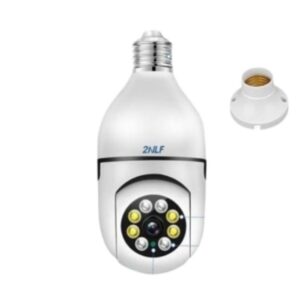 2NLF Caméra Panoramique Sans Fil WiFi 360